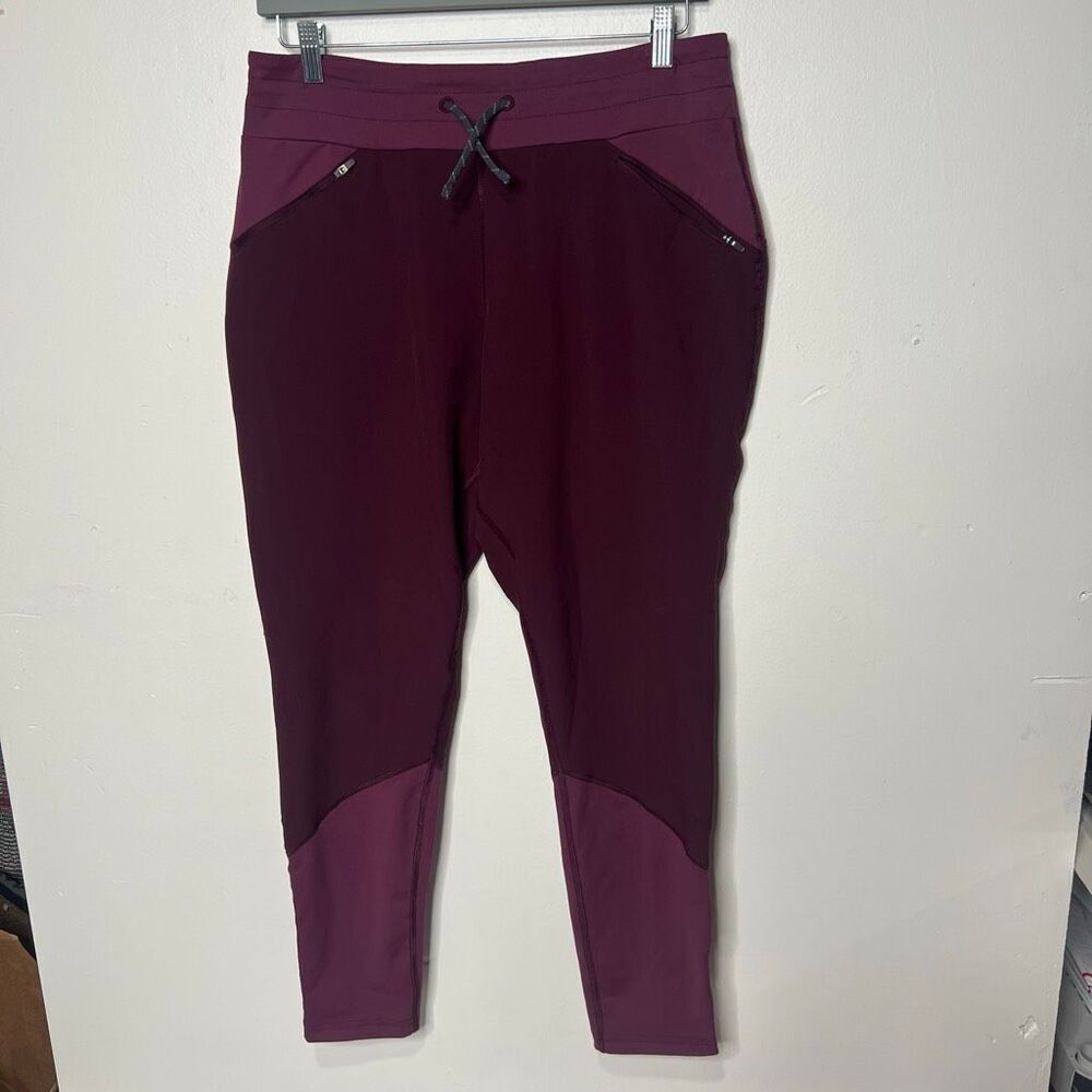 Columbia Purple Maroon Pants Sz M Poly/Elastane Sz M